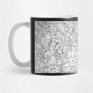 psychedelic motifs Mug